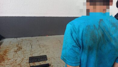 Fotos de Guarda Civil Municipal de Maringá prende homem com simulacro dentro de supermercado