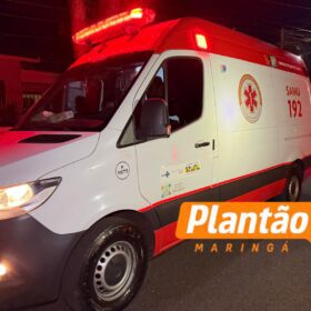 Homem é agredido com pauladas na cabeça em Maringá, câmera registrou o crime Foto 2 Fotos de Homem é agredido com pauladas na cabeça em Maringá, câmera registrou o crime