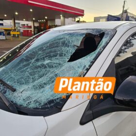 Fotos de Homem é atropelado em faixa de pedestres por motorista embriagado e com CNH suspensa, em Maringá