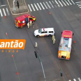 Fotos de Homem é atropelado em faixa de pedestres por motorista embriagado e com CNH suspensa, em Maringá