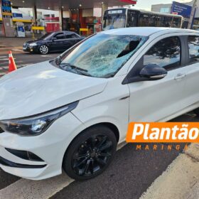 Fotos de Homem é atropelado em faixa de pedestres por motorista embriagado e com CNH suspensa, em Maringá