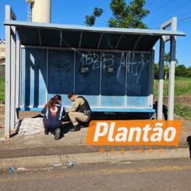 Fotos de Homem é encontrado morto em ponto circular no Jardim Guairacá, em Maringá