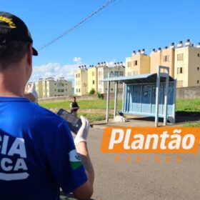 Fotos de Homem é encontrado morto em ponto circular no Jardim Guairacá, em Maringá