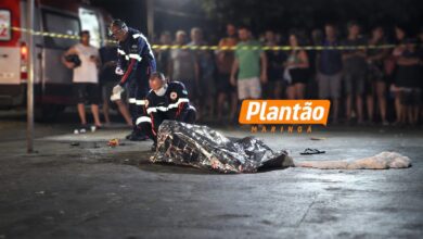 Fotos de Homem é executado a tiros em bar na noite deste domingo; crime foi registrado por câmeras