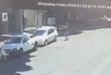 Fotos de Homens envolvidos em troca de tiros em restaurante se apresentam e confessam à polícia