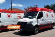 Fotos de Idoso de 75 anos fica gravemente ferido após cair de telhado em Maringá