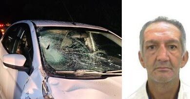 Fotos de IML de Maringá pede ajuda para localizar familiares de homem morto atropelado