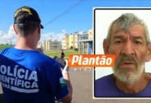 Fotos de IML de Maringá pede ajuda para localizar familiares de idoso encontrado morto em ponto de ônibus