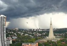 Fotos de Inmet emite alertas de tempestade e chuvas intensas para Maringá e outras cidades do Paraná; veja detalhes