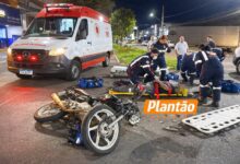 Fotos de Motorista avança preferencial e deixa motociclista entre a vida e a morte em Maringá