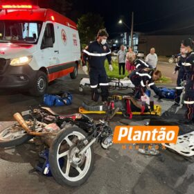 Fotos de Motorista avança preferencial e deixa motociclista entre a vida e a morte em Maringá