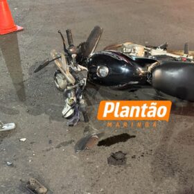 Fotos de Motorista avança preferencial e deixa motociclista entre a vida e a morte em Maringá