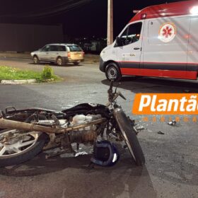 Fotos de Motorista avança preferencial e deixa motociclista entre a vida e a morte em Maringá