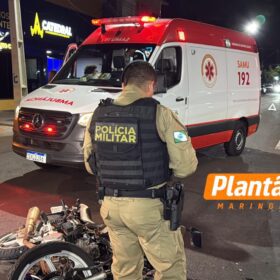 Fotos de Motorista avança preferencial e deixa motociclista entre a vida e a morte em Maringá