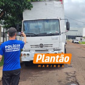 Motorista de caminhão desaparecido é achado morto na cabine do veículo em Maringá Foto 3 Fotos de Motorista de caminhão desaparecido é achado morto na cabine do veículo em Maringá