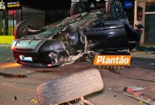 Fotos de Celular da vítima aciona polícia automaticamente após acidente fatal em Sarandi; o condutor foi encontrado morto ao lado do veículo