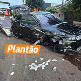 Fotos de Celular da vítima aciona polícia automaticamente após acidente fatal em Sarandi; o condutor foi encontrado morto ao lado do veículo