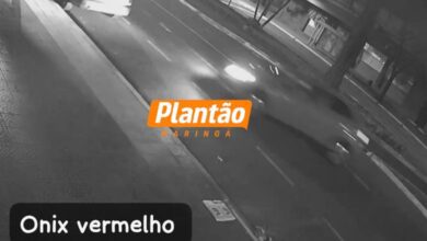 Fotos de Motorista foge após causar acidente e deixar prejuízo na Avenida Paraná, em Maringá