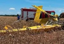Fotos de Piloto de avião agrícola que morreu em queda no MT era natural da região de Maringá