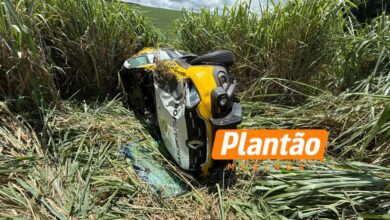 Fotos de PM é resgatado de helicóptero e encaminhado a hospital de Maringá após acidente com duas viaturas; vídeo