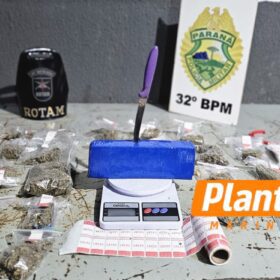 ROTAM prende suspeito de tráfico de drogas no Parque São Pedro, em Sarandi Foto 5 Fotos de ROTAM prende suspeito de tráfico de drogas no Parque São Pedro, em Sarandi