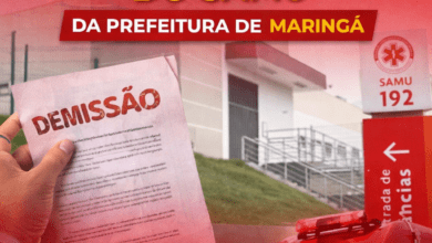 Fotos de Servidores do SAMU de Maringá são demitidos em massa durante reunião na Prefeitura