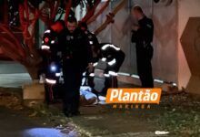 Fotos de Homem é executado a tiros na noite desta quarta-feira