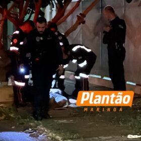 Fotos de Homem é executado a tiros na noite desta quarta-feira