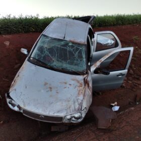 Fotos de Homem de 57 anos morre após capotamento e corpo é encaminhado ao IML de Maringá