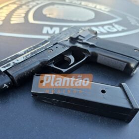 Fotos de Ação da GCM de Maringá prende dois suspeitos de roubo ocorrido em Sarandi