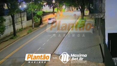 Fotos de Após furtarem veículo, suspeitos capotam carro durante fuga em Maringá