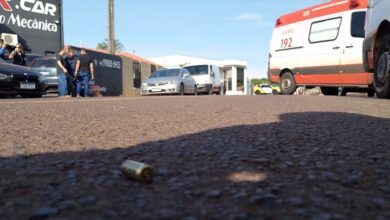 Fotos de Ataque ousado: criminosos invadem prédio público e executam homem com 20 tiros