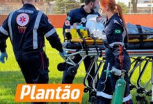 Fotos de Barra de metal cai durante obra e deixa trabalhador em estado grave em Mandaguari