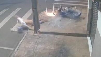 Fotos de Câmera de segurança registra gravíssimo acidente, em Sarandi