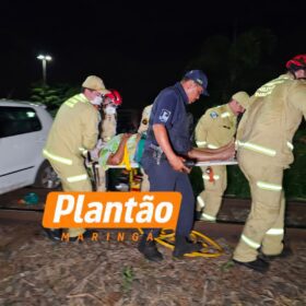 Fotos de Carro é arrastado por quase 200 metros após colisão com trem em Sarandi; duas pessoas ficaram feridas