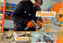 Fotos de Criminoso invade mercado e mata jovem a tiros em plena luz do dia