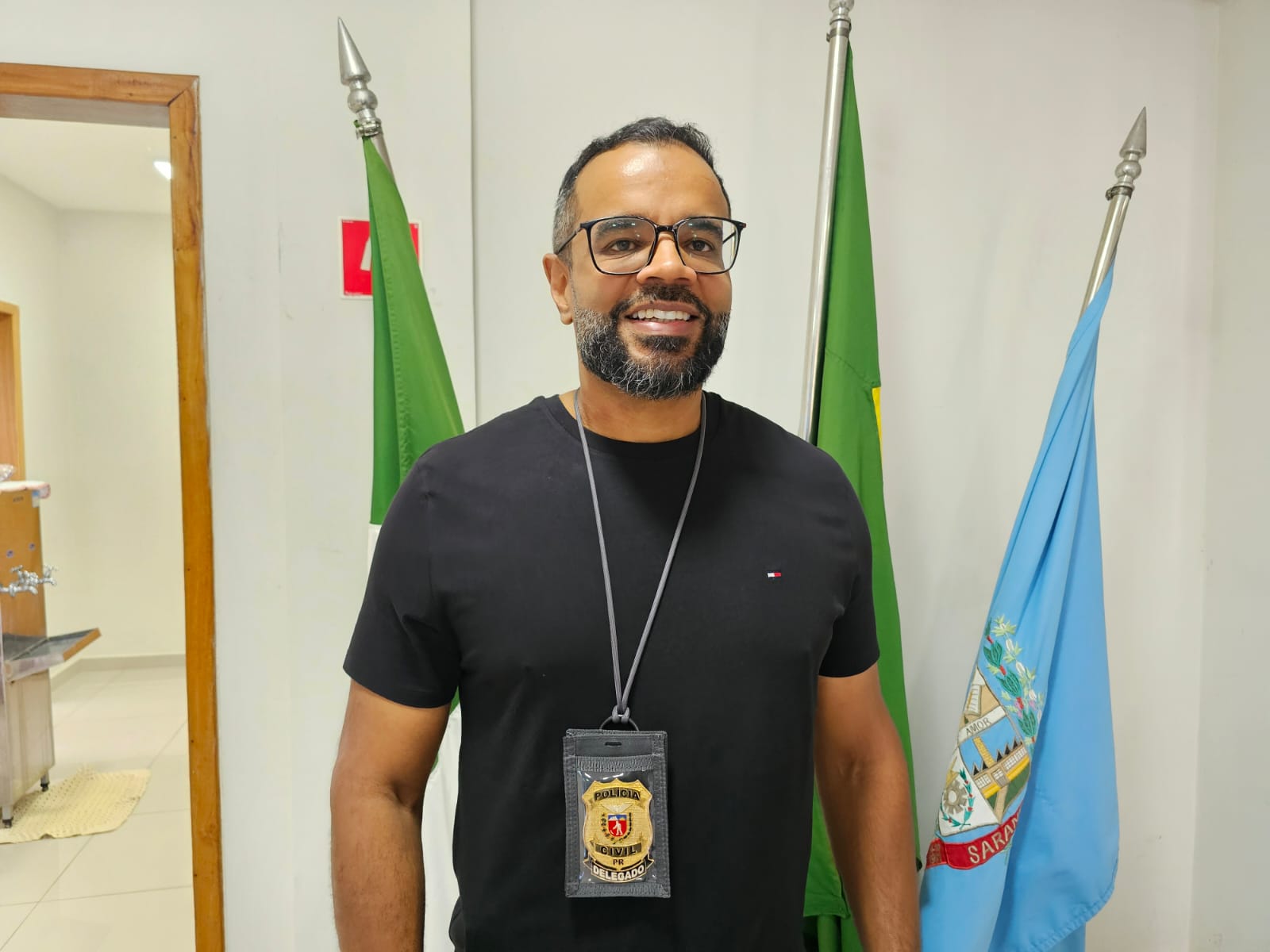 Fotos de Delegado Adriano Garcia assume a DHPP de Maringá após sete anos à frente da Polícia Civil de Sarandi