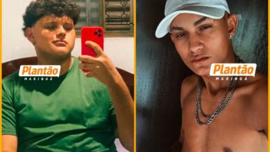 Fotos de Dois jovens são executados a tiros em possível emboscada na PR-458; os corpos foram encaminhados ao IML de Maringá 