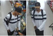 Fotos de Funcionária é rendida durante assalto a agropecuária e criminoso foge com moto em Maringá