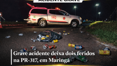 Fotos de Grave acidente deixa dois feridos na PR-317, em Maringá