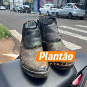 Homem com deficiência auditiva sofre acidente e é confundido com vítima inconsciente em Maringá; câmera de segurança registra colisão Foto 1 Fotos de Homem com deficiência auditiva sofre acidente e é confundido com vítima inconsciente em Maringá; câmera de segurança registra colisão