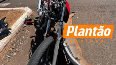 Fotos de Homem com deficiência auditiva sofre acidente e é confundido com vítima inconsciente em Maringá; câmera de segurança registra colisão