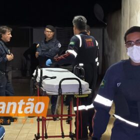 Fotos de Homem é baleado após ameaçar agentes da GCM com facão em Maringá