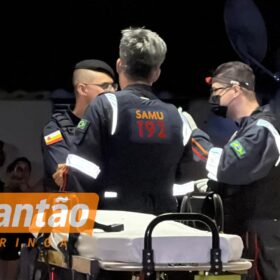 Fotos de Homem é baleado após ameaçar agentes da GCM com facão em Maringá