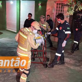 Fotos de Homem é baleado após ameaçar agentes da GCM com facão em Maringá