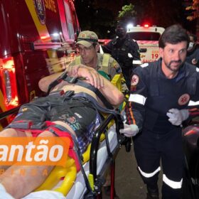 Fotos de Homem é baleado após ameaçar agentes da GCM com facão em Maringá