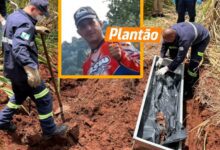 Fotos de Homem sequestrado e encontrado enterrado em uma cova rasa em meio canavial entre Maringá e Iguaraçu é identificado