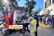 Fotos de Homem sofre queda de 6 metros em acidente de trabalho no Shopping Avenida Center em Maringá