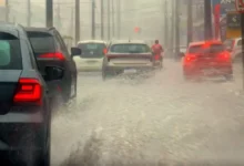 Fotos de Frente fria traz tempestades severas e chuvas de até 200 mm ao Paraná; veja áreas com maior risco