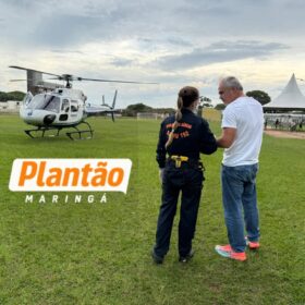 Fotos de Dois policiais rodoviários de Maringá ficam gravemente feridos após capotamento na PR-323, em Doutor Camargo